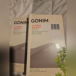 Two-GONIM Hydro Boost Skin Barrier Mask Blue Lotus (5 Pack) NEW